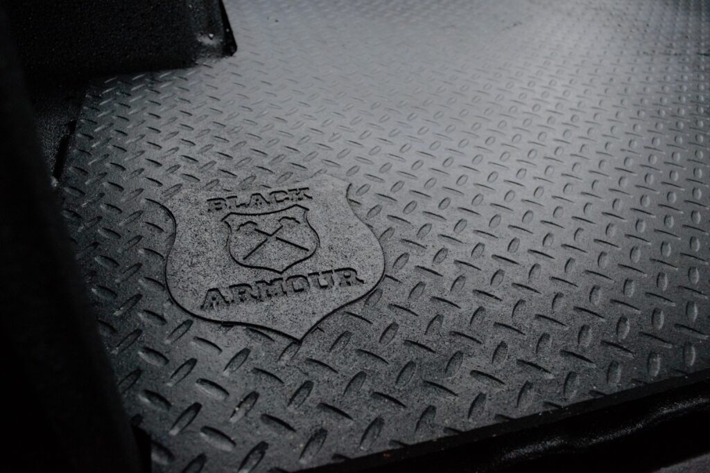 Ford FSeries Truck Bed Mat Black Armour® North West Rubber